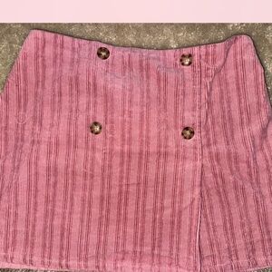 Wild Fable Rose Corduroy Mini Skirt